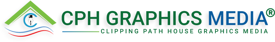 Clipping Path House Graphics Media | Logo